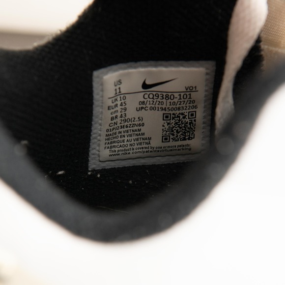 Nike LeBron Witness 5 Basketball Court Sneakers Mens 11 White Black CQ9380-101 main image 7